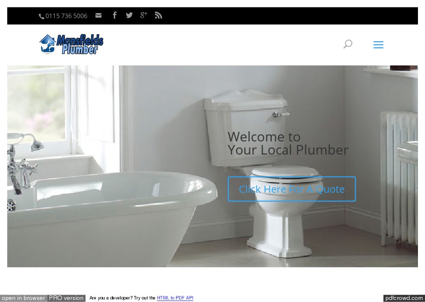 Mansfields Plumber Mansfields Plumber