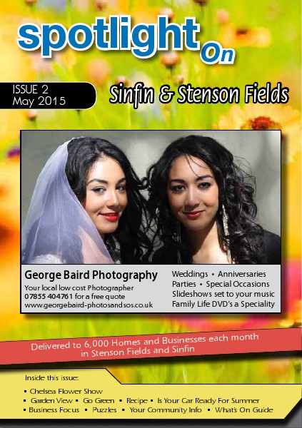 Spotlight Magazines Spotlight on Stenson Fields and Sinfin  May 2015