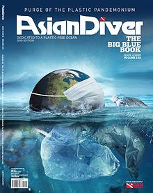 Asian Diver and Scuba Diver