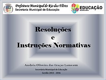 Resoluções e Instruções Normativas