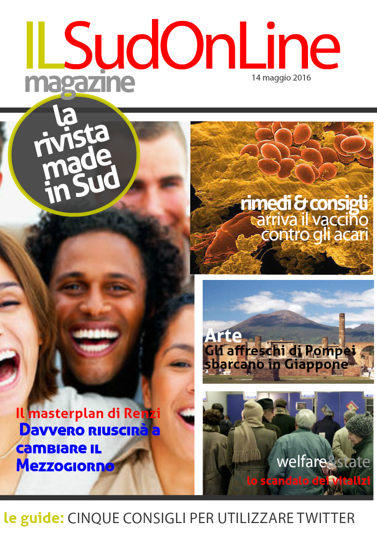 IL SUD ON LINE MAGAZINE 19 - Il Sud On Line - 14 maggio 2016