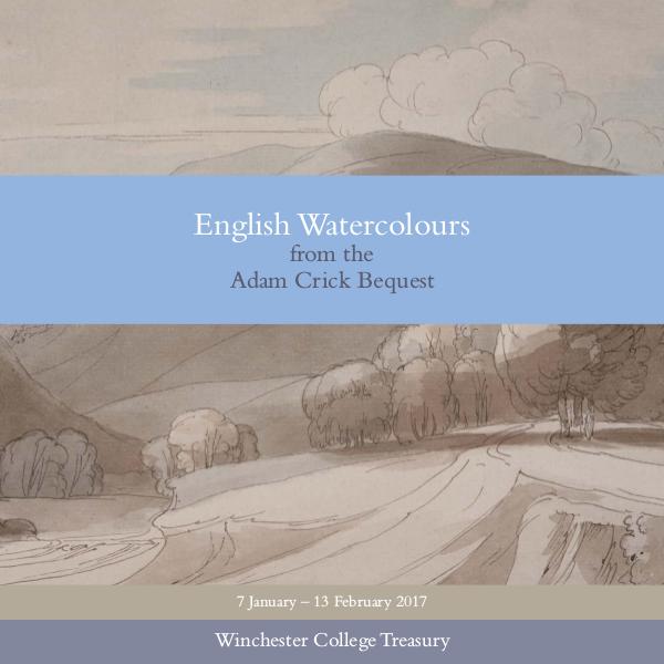 English Watercolours from the Adam Crick Bequest