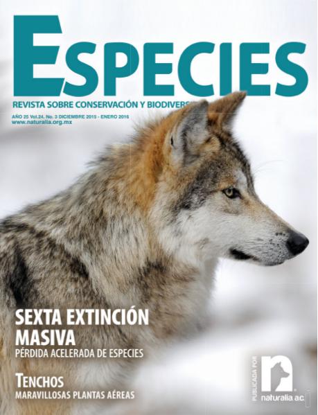 Especies 3-15 Vol. 3 No. 4