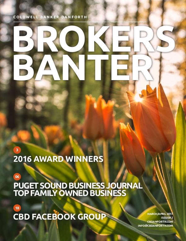 Broker's Banter March/April 2017 CBD_BrokersBanter_March_April_2017