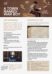 A TOWN NAMED WAR BOY: ATYP