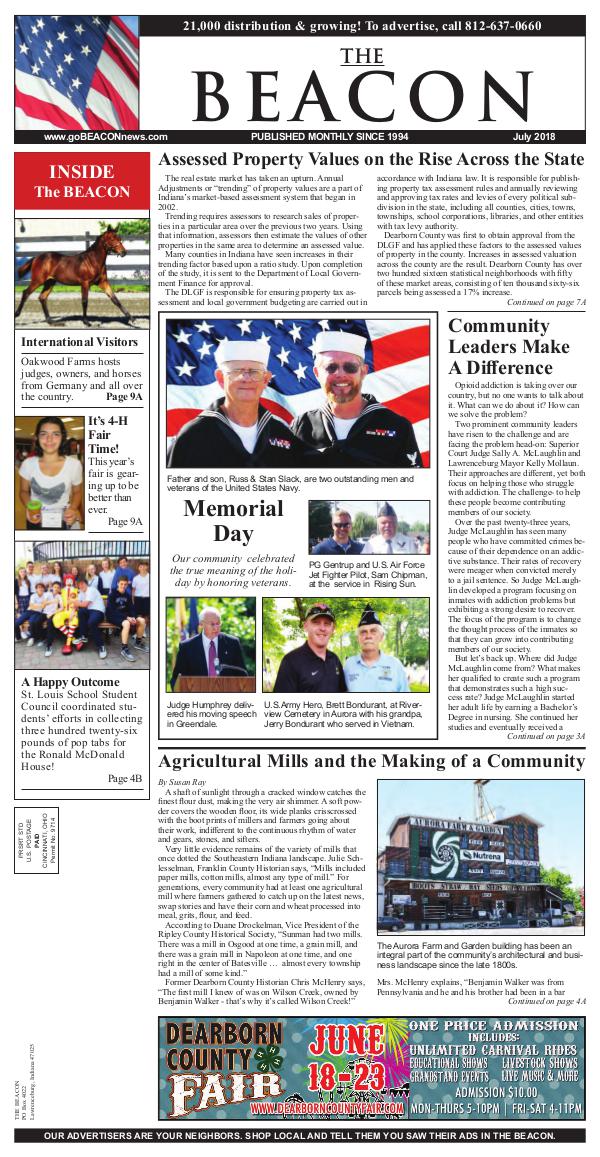 the BEACON Newspaper, Indiana beacon7-18web