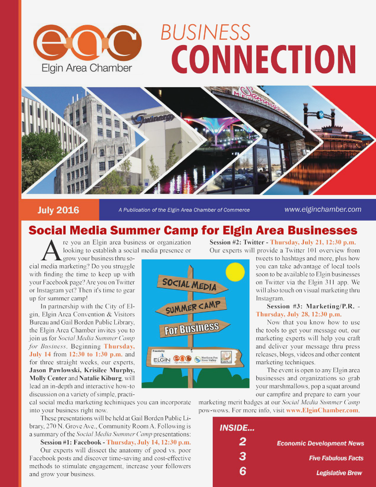 July 2016 EAC Business Connection July 2016