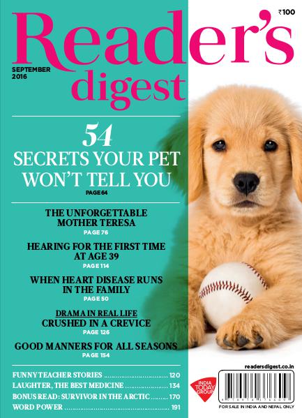 Reader's Digest September 2016