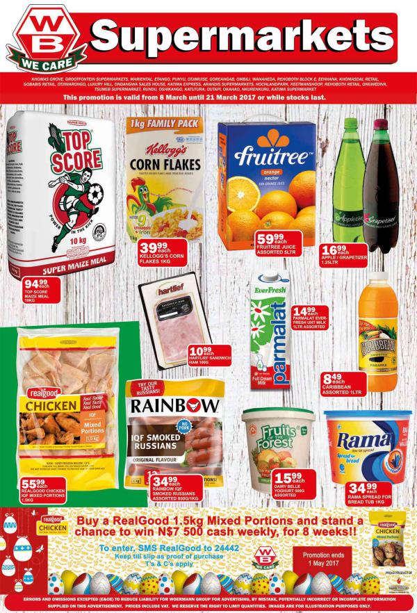 Woermann Supermarkets 8 March - 21 March 2017