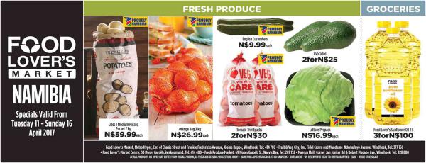 Fruit & Veg City Namibia 11 April - 16 April 2017