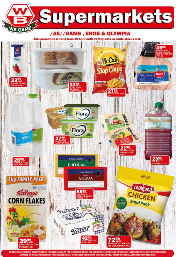 Woermann Supermarkets 19 April - 9 May 2017