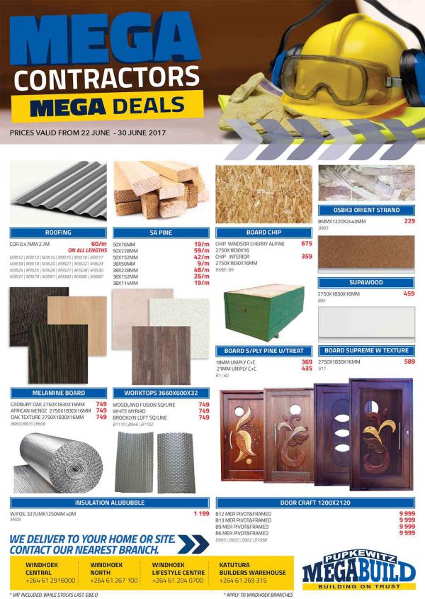 Pupkewitz MegaBuild Namibia Mega Contractor's Promo