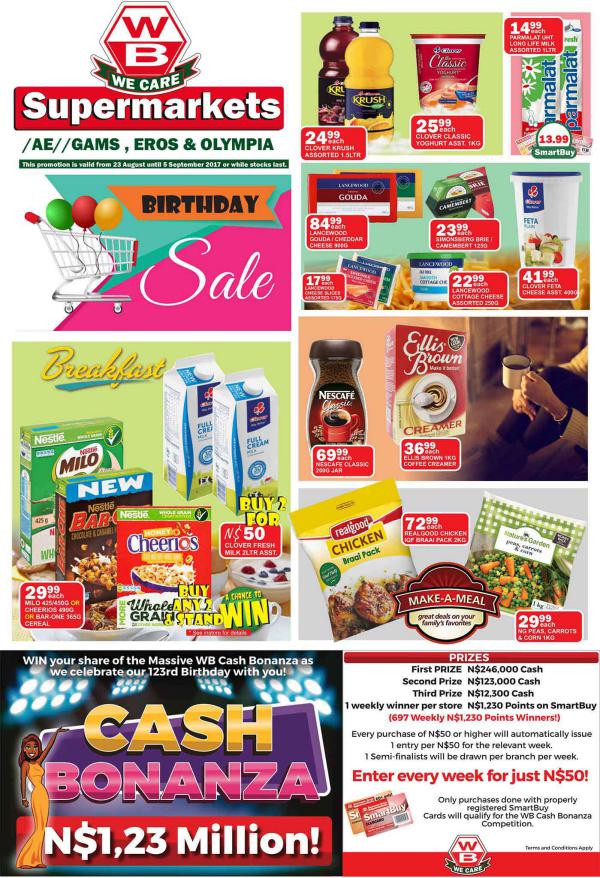 Woermann Supermarkets 23 August - 5 September 2017