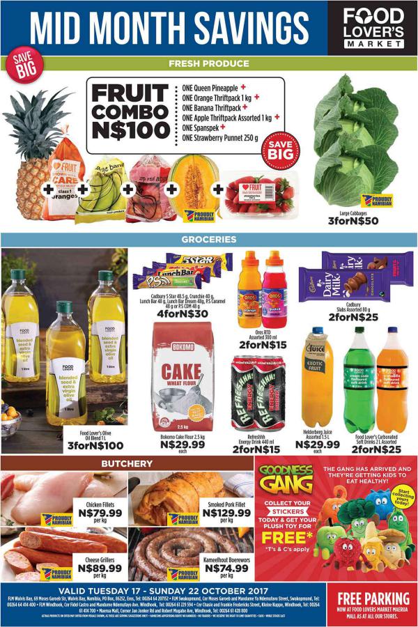 Fruit & Veg City Namibia 17 October - 22 October 2017