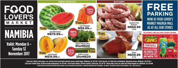 Fruit & Veg City Namibia 6 November - 12 November 2017