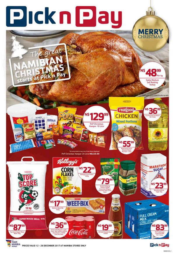 Pick n Pay Namibia 12 December - 26 December 2017