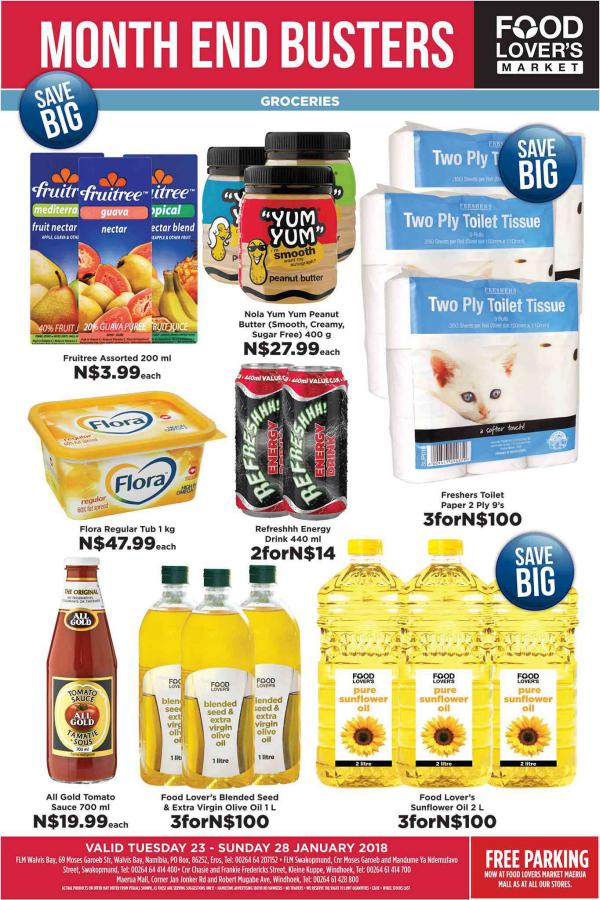 Fruit & Veg City Namibia 23 Jan - 28 Jan 2018