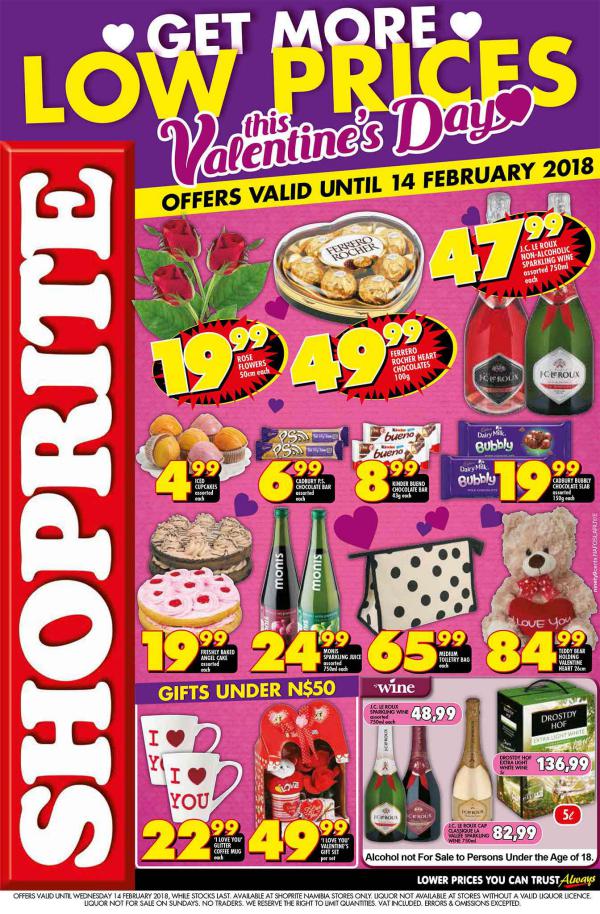 Shoprite Namibia Valid until 14 Feb 2018