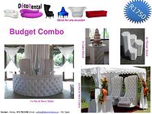 Decor Rental Catalogue