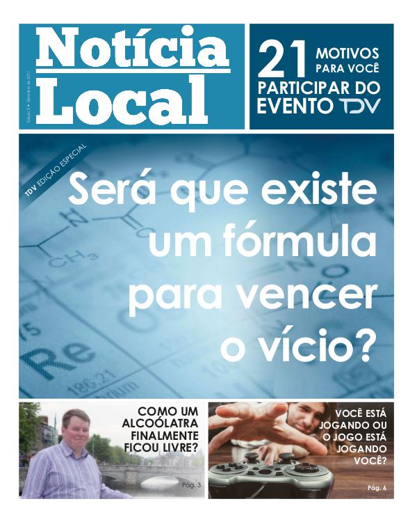 Notícia Local Notícia Local - 17 de setembro de 2017