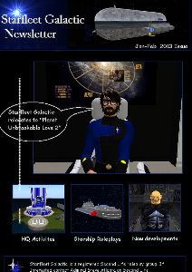 Starfleet Galactic Newsletter Jan Feb 2013