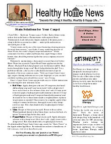 Healthy Home Newsletter