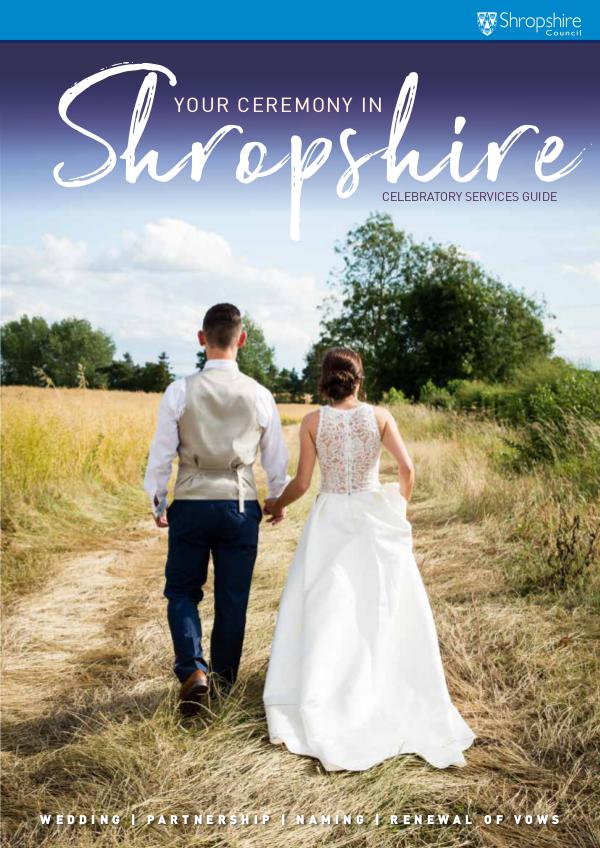 Celebrate in Shropshire Shropshire 2018