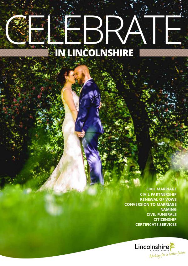 Celebrate in Lincolnshire Celebrate in Lincolnshire, civil wedding ceremony