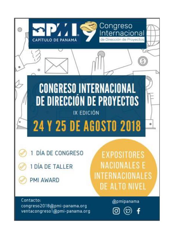 REVISTA DIRECCIÓN DE PROYECTOS Revista Programa Congreso 2018_V4