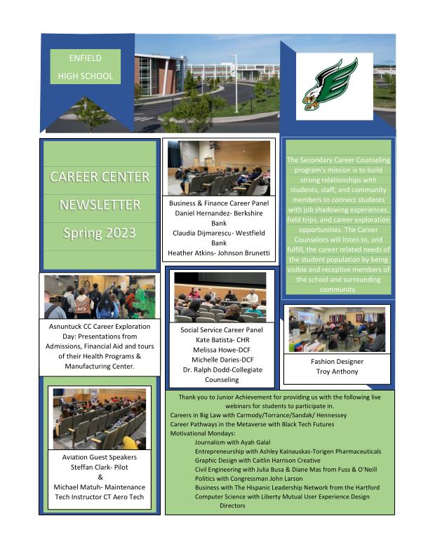 EHS CC Newsletter Spring 2023