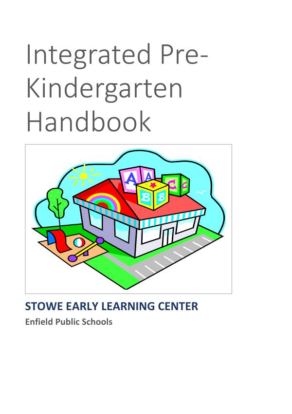 Pre-K Handbook 2023-24