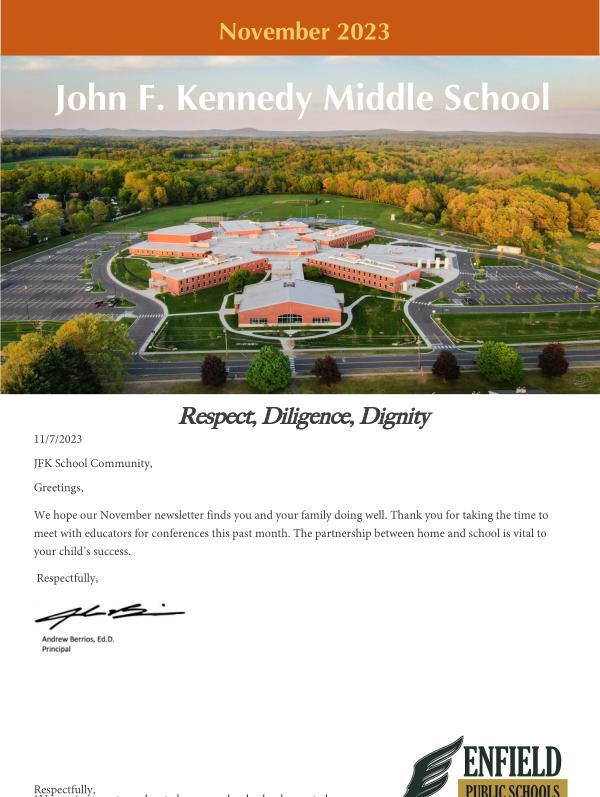 EPS: JFK November Newsletter