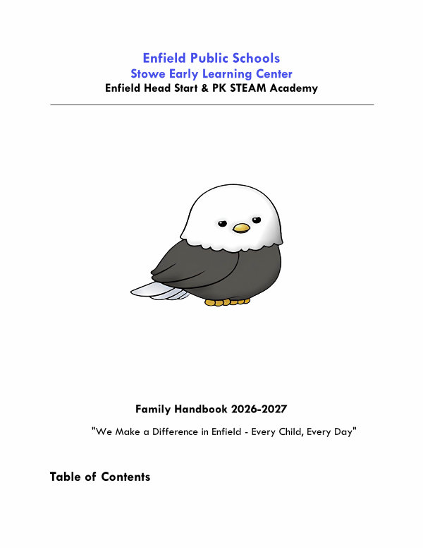 PK Family Handbook 2026-2027