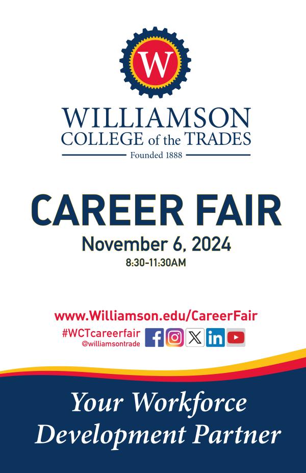 Williamson Career Fair November 6, 2024