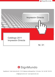 SignMundo CatÃ¡logo Papeles Transfer 2011 SignMundo CatÃ¡logo ImpresiÃ³n Directa 2011