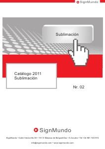 SignMundo CatÃ¡logo Papeles Transfer 2011 SignMundo CatÃ¡logo SublimaciÃ³n 2011