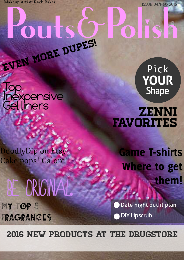 Pouts and Polish February 2016