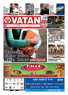 Yeni Vatan weekly Turkish Newspaper