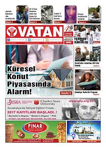 Yeni Vatan weekly Turkish Newspaper