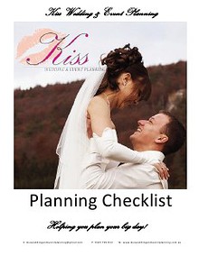 Wedding Planning Checklist