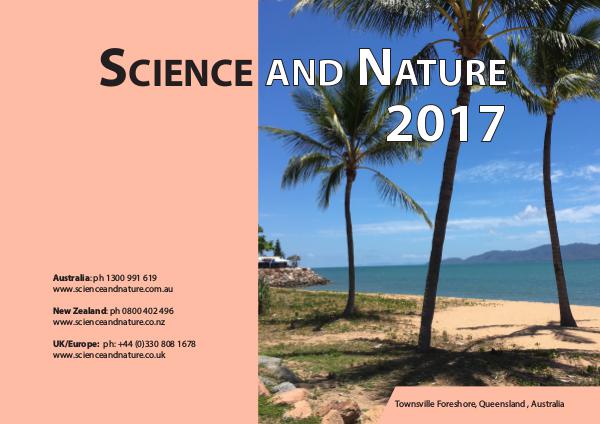 Science and Nature 2017 catalogue V1