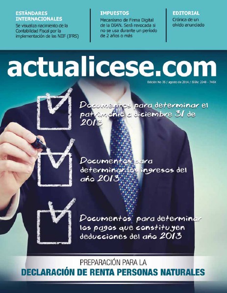 Revista No. 35. Agosto 2014