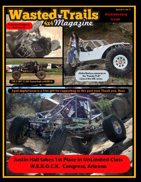 Wasted Trails 4x4 magazine April 2014 Vol 11