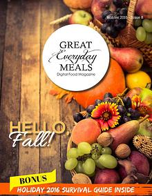 Great Everyday Meals Magazine | By Momma Cuisine