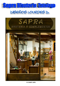 Sapra Bisuteria 1 Primavera 2013