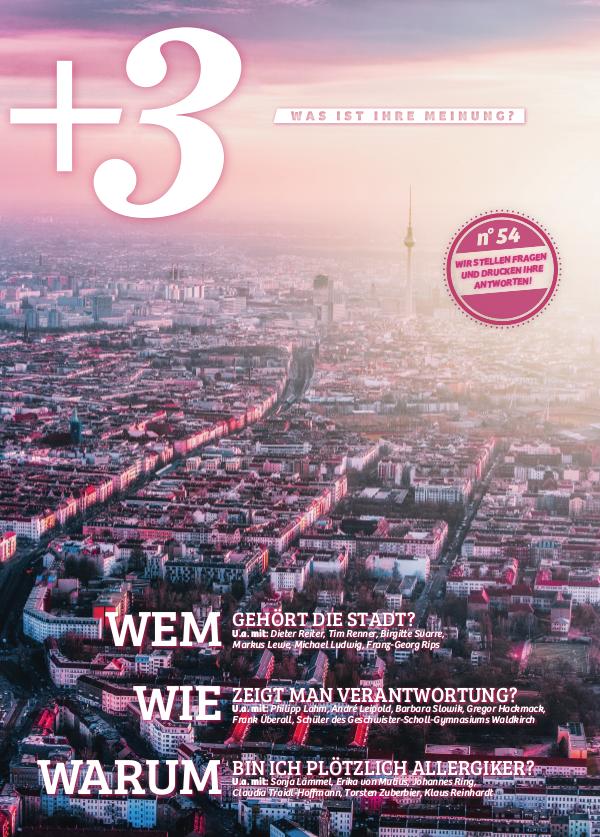 +3 Magazin Mai 2019