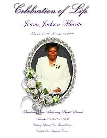 Joann Mearite's Celebration of life