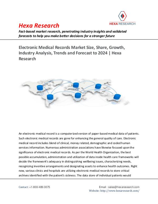 Semiconductors & Electronics Industry Electronic Medical Records Market Trends, 2024