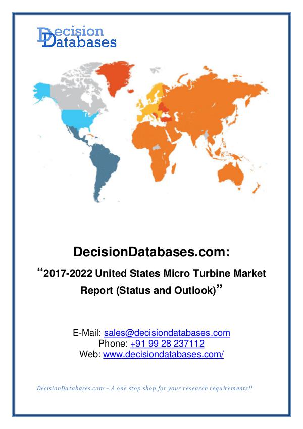 Market Report - United States Micro Turbine Market Manufactures