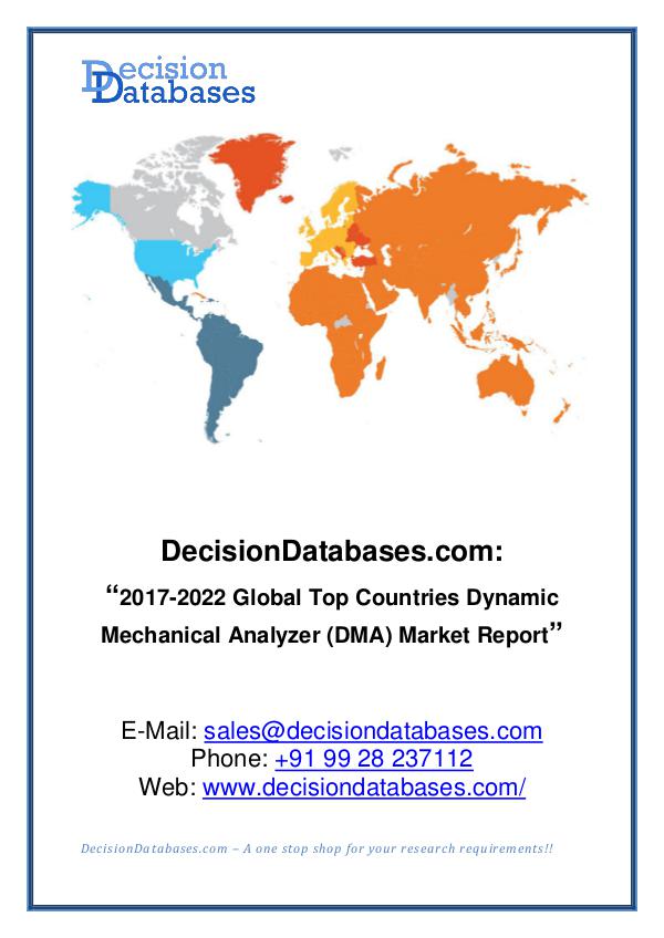 Market Report - Dynamic Mechanical Analyzer (DMA) Market